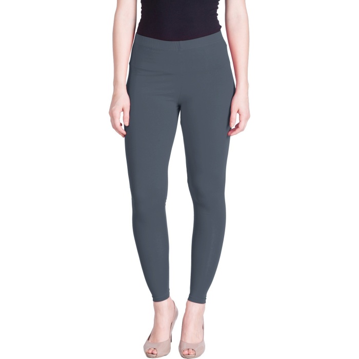 Buy online Grey Solid Legging from Capris & Leggings for Women by Elleven  By Aurelia for ₹230 at 62% off | 2024 Limeroad.com