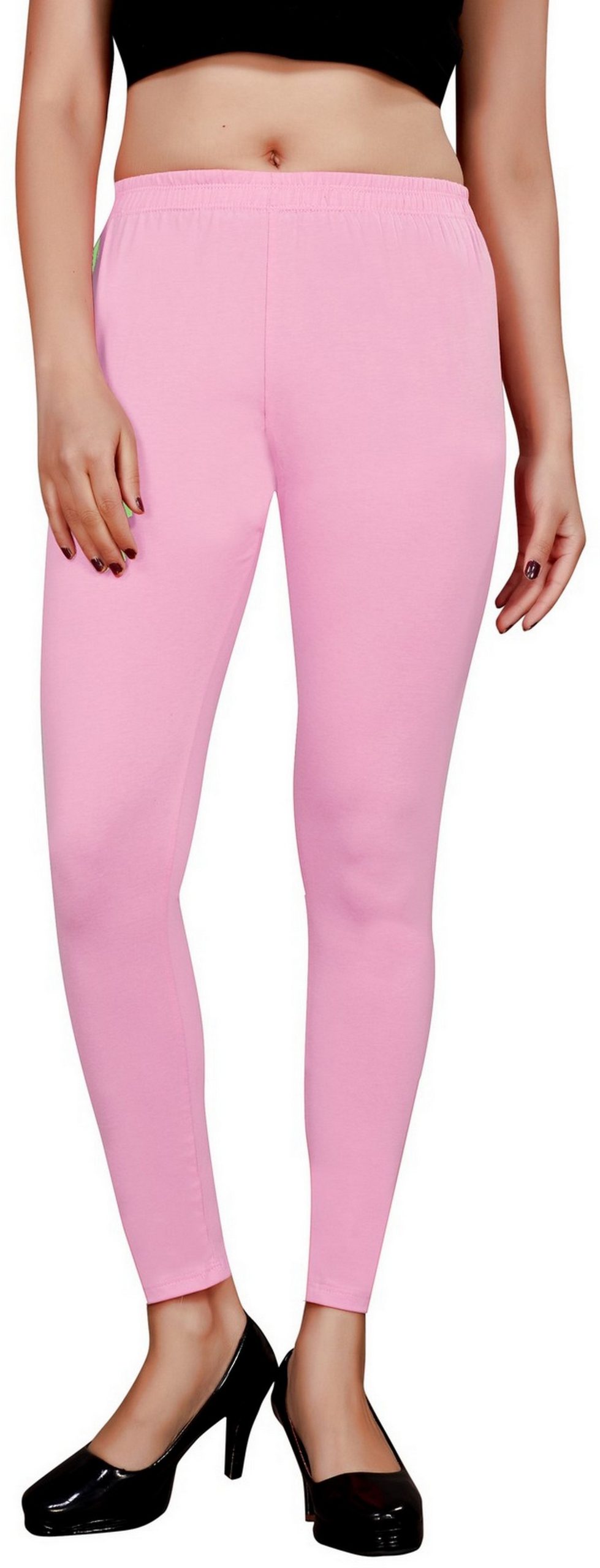 Pink SportsWear Leggings With Silk-sonthuy.vn